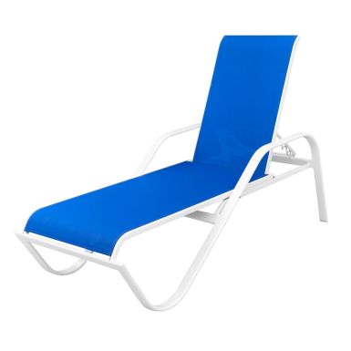 pelican pointe flat tube chaise lounge 16"